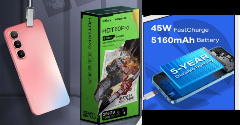 Infinix ने निकला अपना सबसे खतरनाक फोन Infinix Hot 60 Pro 5G MediaTek Helio G200 चिपसेट और 50 MP का कैमरा सेटअप के साथ Wonderful फोन