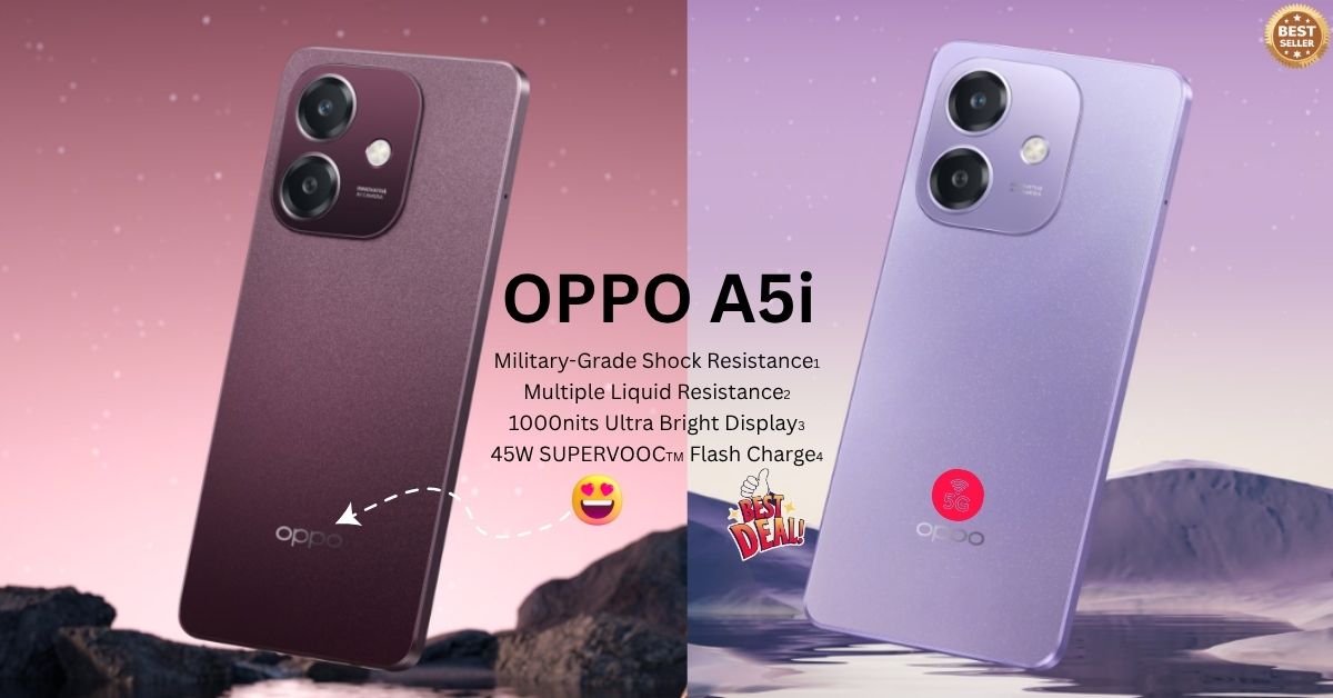 OPPO A5i लॉन्च धमाका! कम कीमत में दमदार फीचर्स, लेकिन कुछ बड़ी खूबियां भी–जानें पूरा सच!