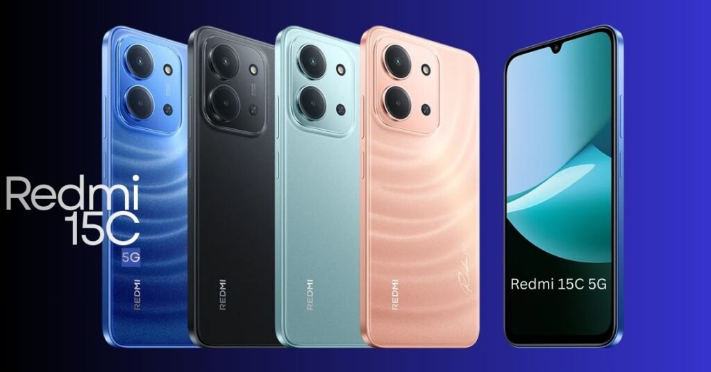 Redmi 15C 5G: 6000mAh की दमदार बैटरी, 50MP कैमरा और 120Hz डिस्प्ले के साथ शानदार फीचर्स