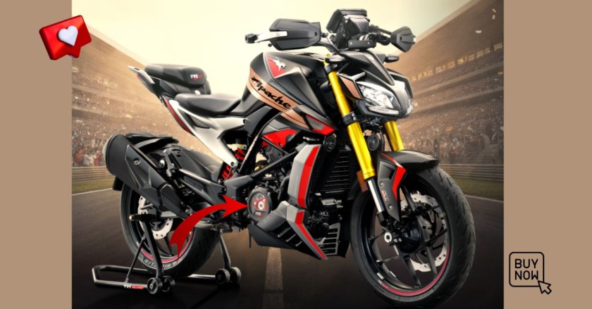TVS ने अपनी 312.2 cc दमदार इंजन के साथ आ रही TVS Apache RR 310 मार्केट में तहलका मचाने