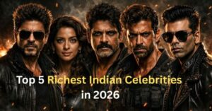 Top 5 Richest Indian Celebrities in 2026 List