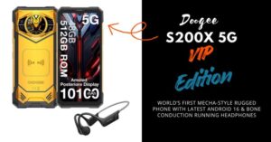 Doogee S200X 5G एक दमदार रग्ड स्मार्टफोन है, जिसमें मजबूत डिजाइन, 5G कनेक्टिविटी, बड़ी बैटरी और भरोसेमंद परफॉर्मेंस मिलती है। जानें इसके फीचर्स, खासियतें और यह किसके लिए बेस्ट है।