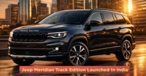Jeep Meridian Track Edition Launched In India