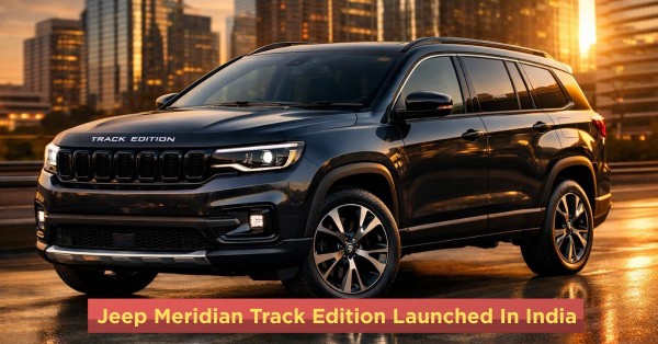 Jeep Meridian Track Edition Launched In India