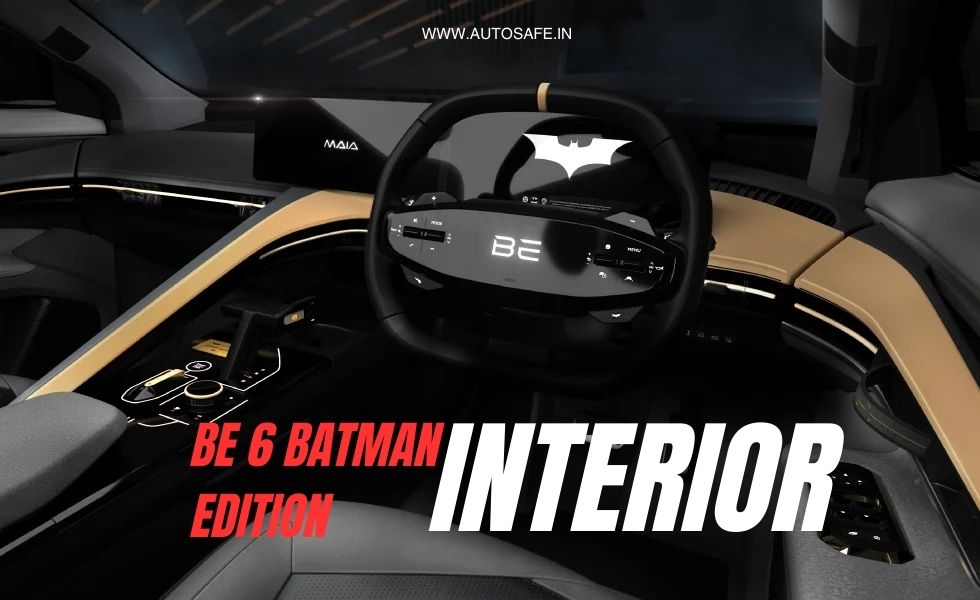 Mahindra BE 6 का इंटीरियर