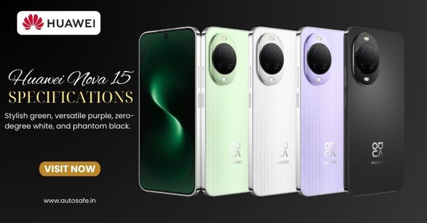 Huawei Nova 15 Specifications: 6000mAh बैटरी और 50MP कैमरा वाला दमदार फोन